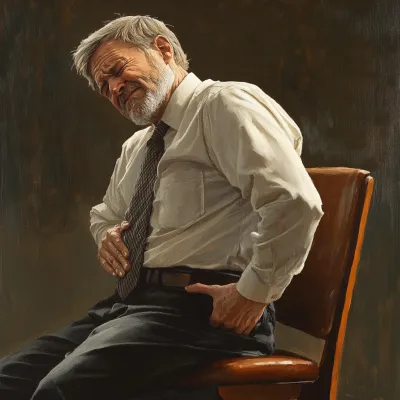 허리 디스크의 원인이 되는 자세4