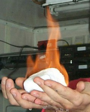 불타는-얼음-메탄-하이드레이트