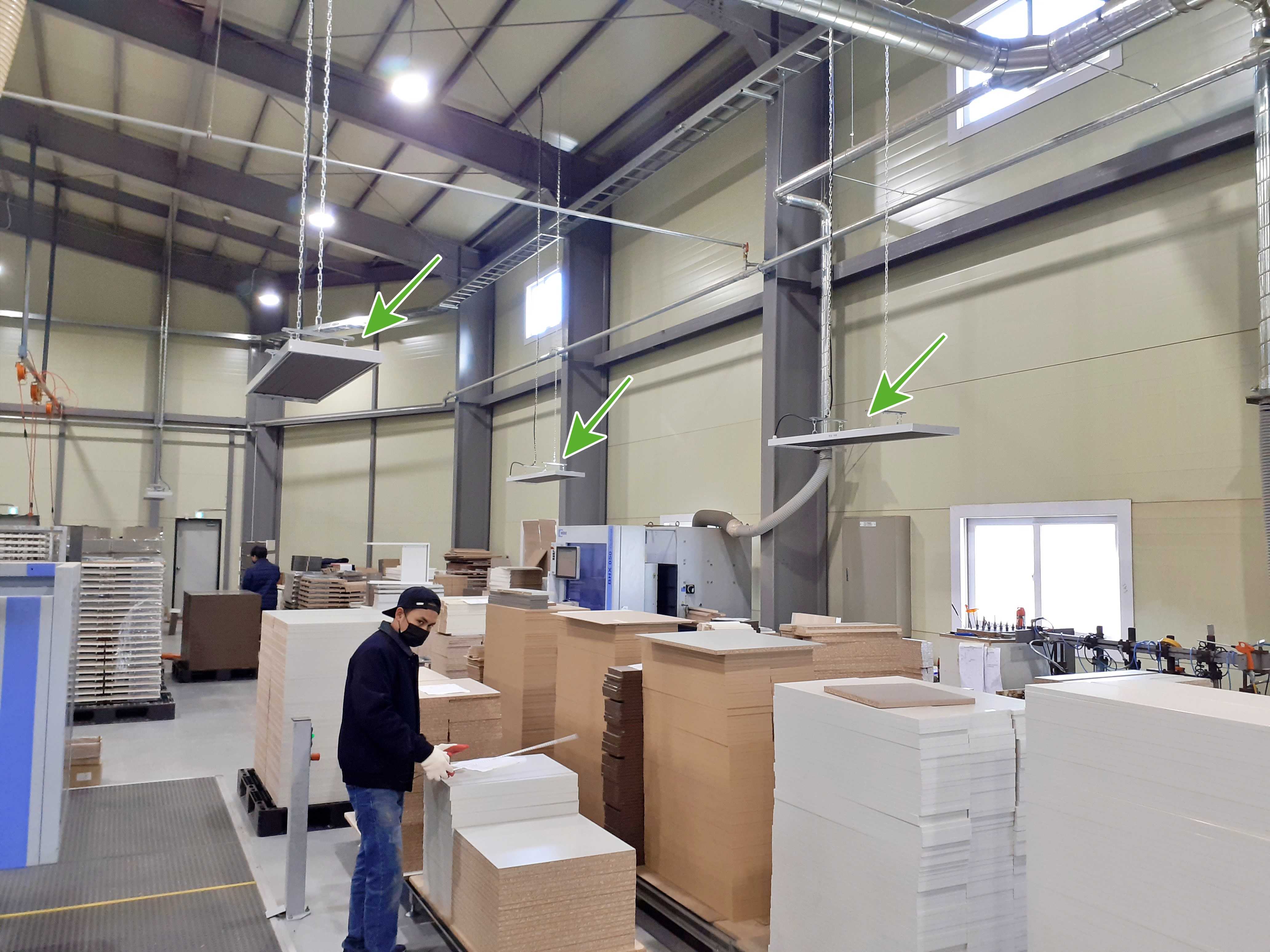 가구공장 전기히터 