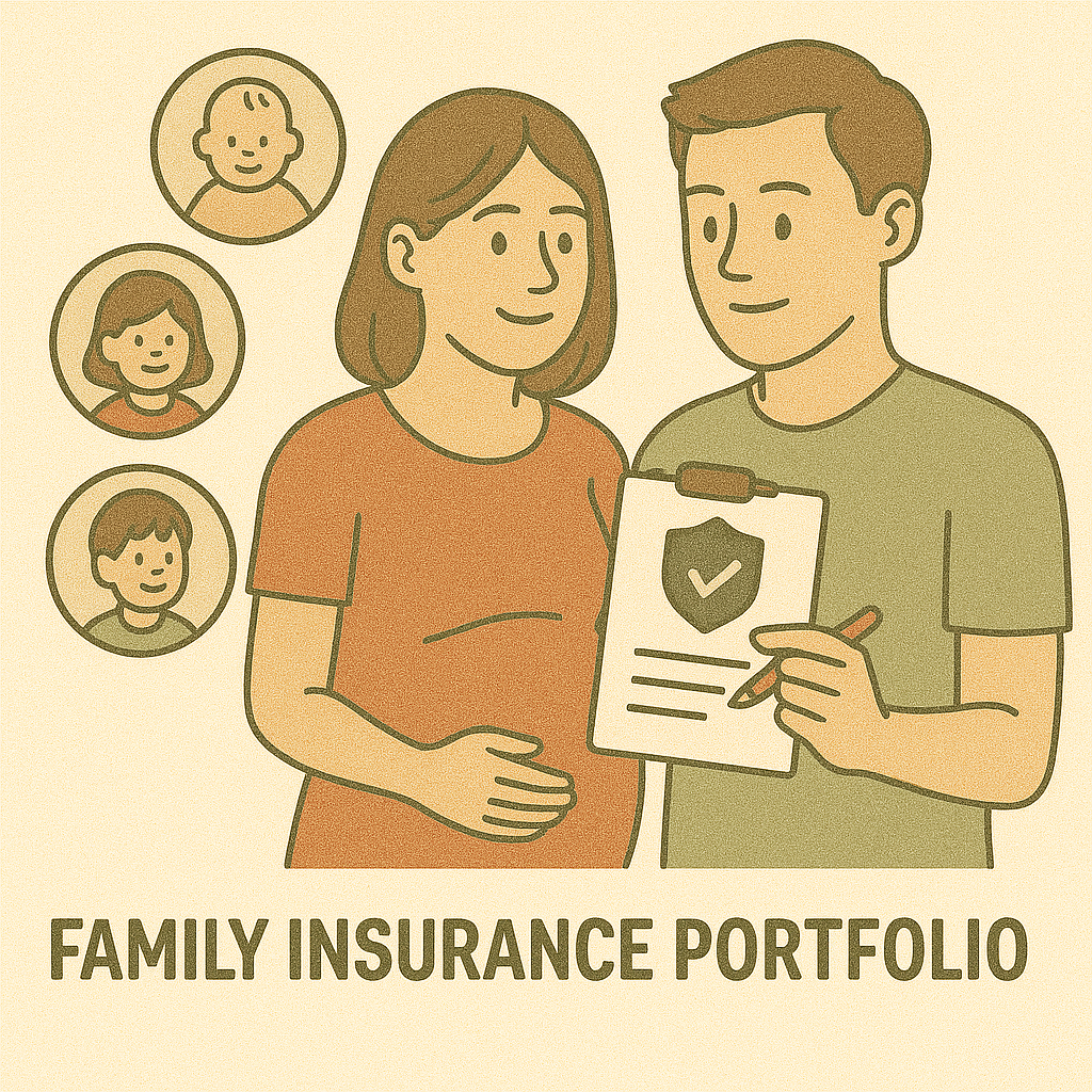 예산 및 상황별 보험 포트폴리오 전략에 대한 이미지