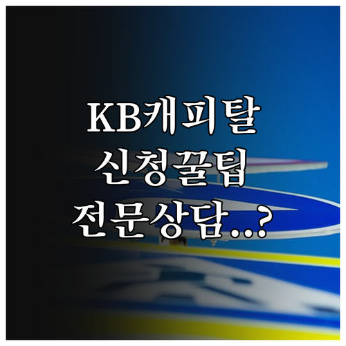 KB캐피탈 자동차 할부 온라인 신청 ..
