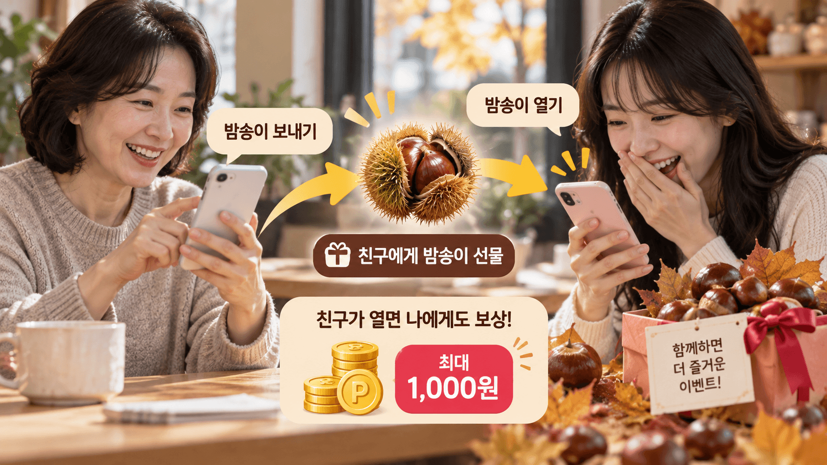 케이뱅크 밤송이 링크 어떻게 열어?｜알밤까기 참여방법