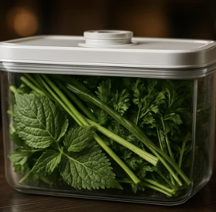 진공밀폐용기 식재료 신선도를 오래 유지할 수 있는 이유