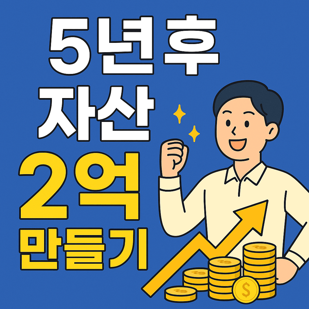 5년 후 자산 2억 만들기 썸네일