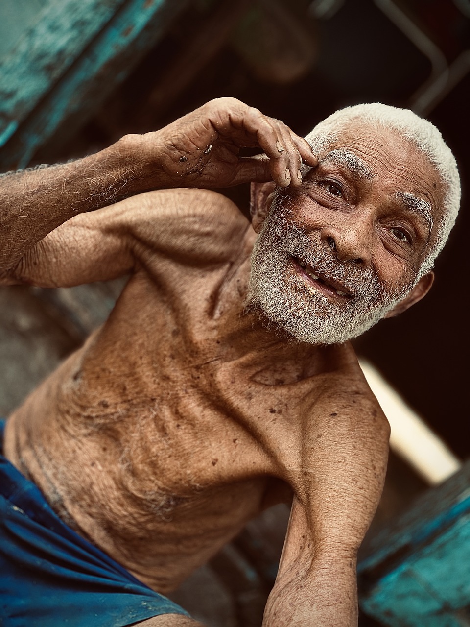 노인, a old man