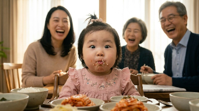 20개월 아이가 할머니 말투를 그대로 따라 했어요