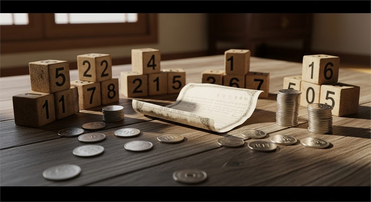 월간 공모주 일정을 상징적으로 보여주는 장면 