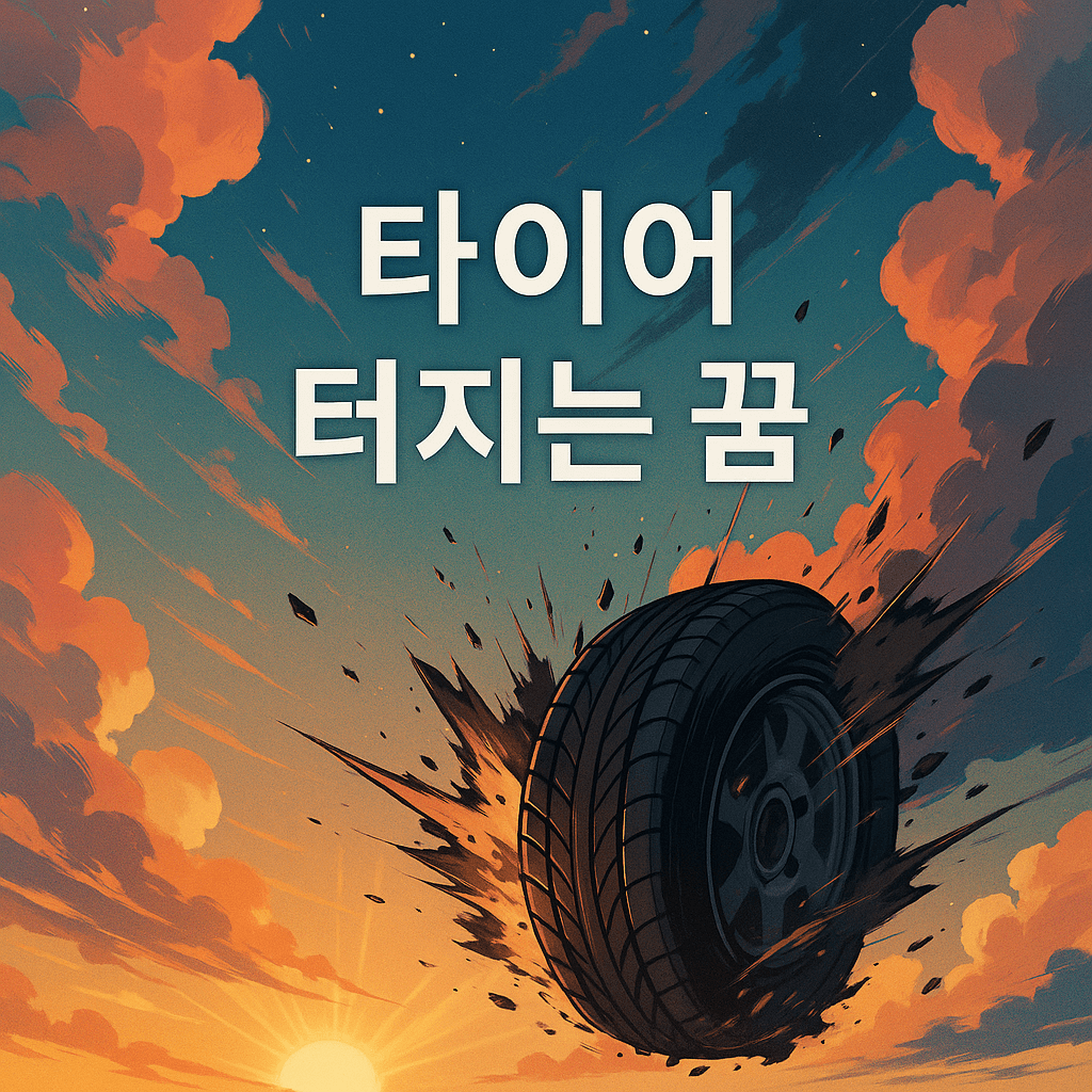 타이어 터지는 꿈