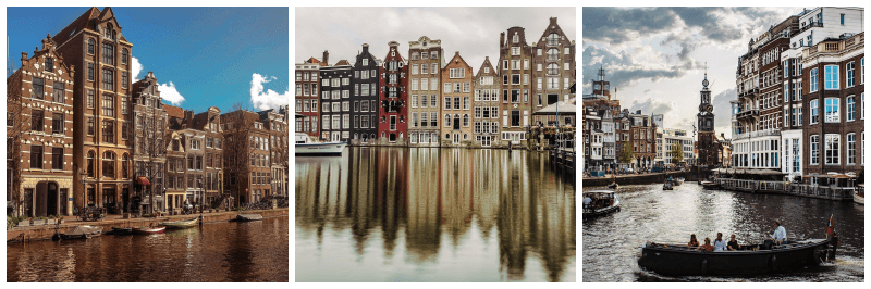 네덜란드 풍경 사진 3개