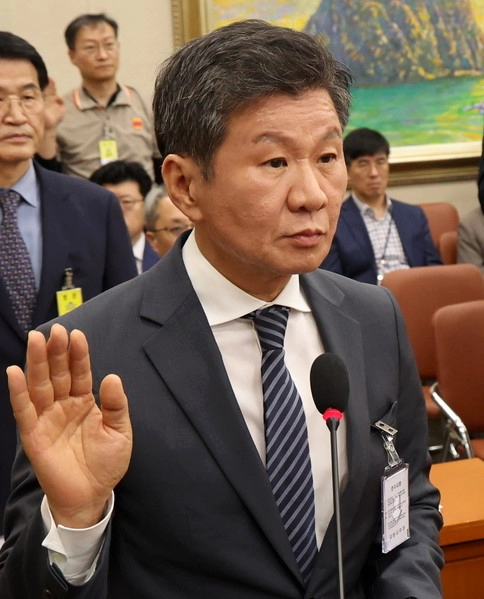 정몽규 광주 학동 붕괴사고 국정감사