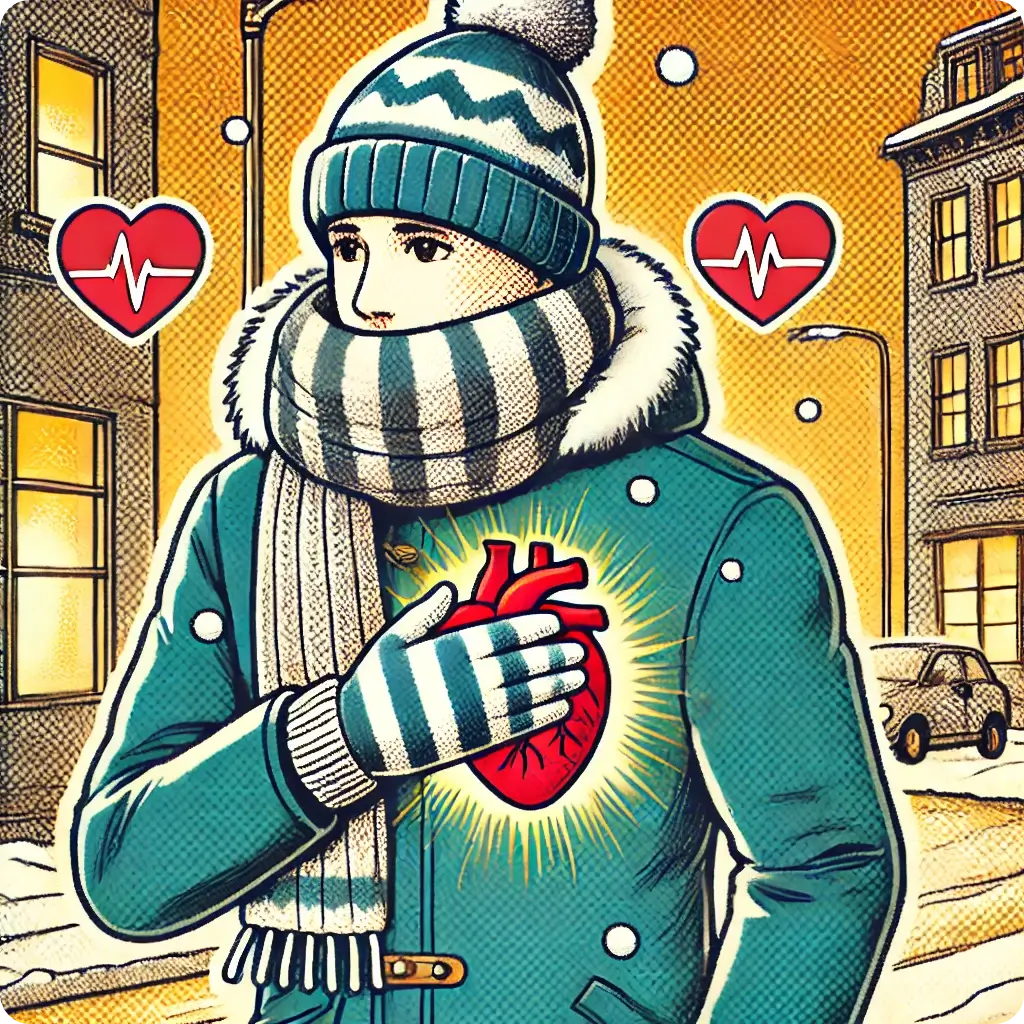 겨울철 심혈관 건강관리 위험 요소부터 예방 습관까지