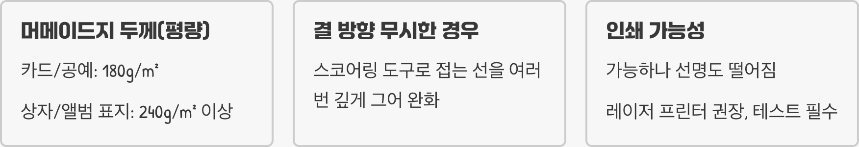 머메이드지, 결 방향 잘못 쓰면 큰일나요 (올바른 사용법)