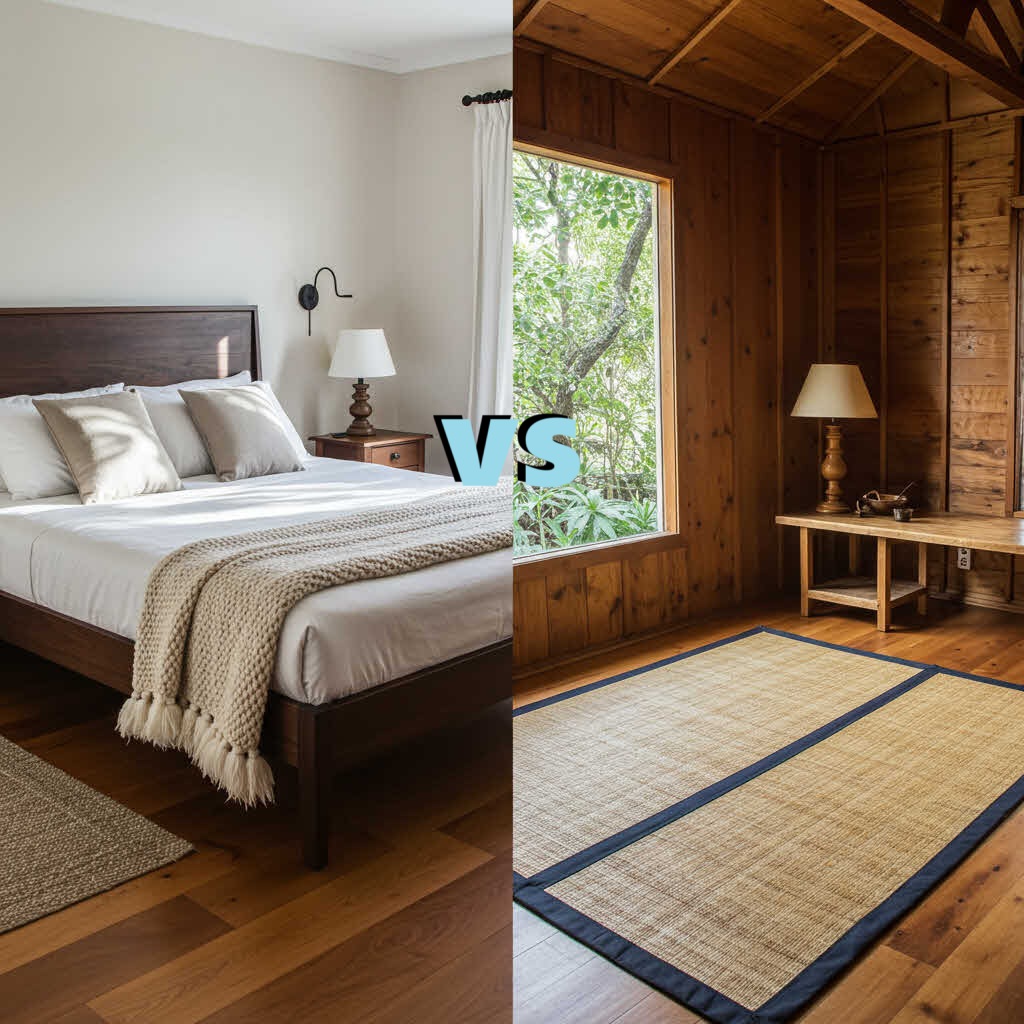 어떤 침실이 좋은가? 풍수 관점에서 본 침대 vs 요