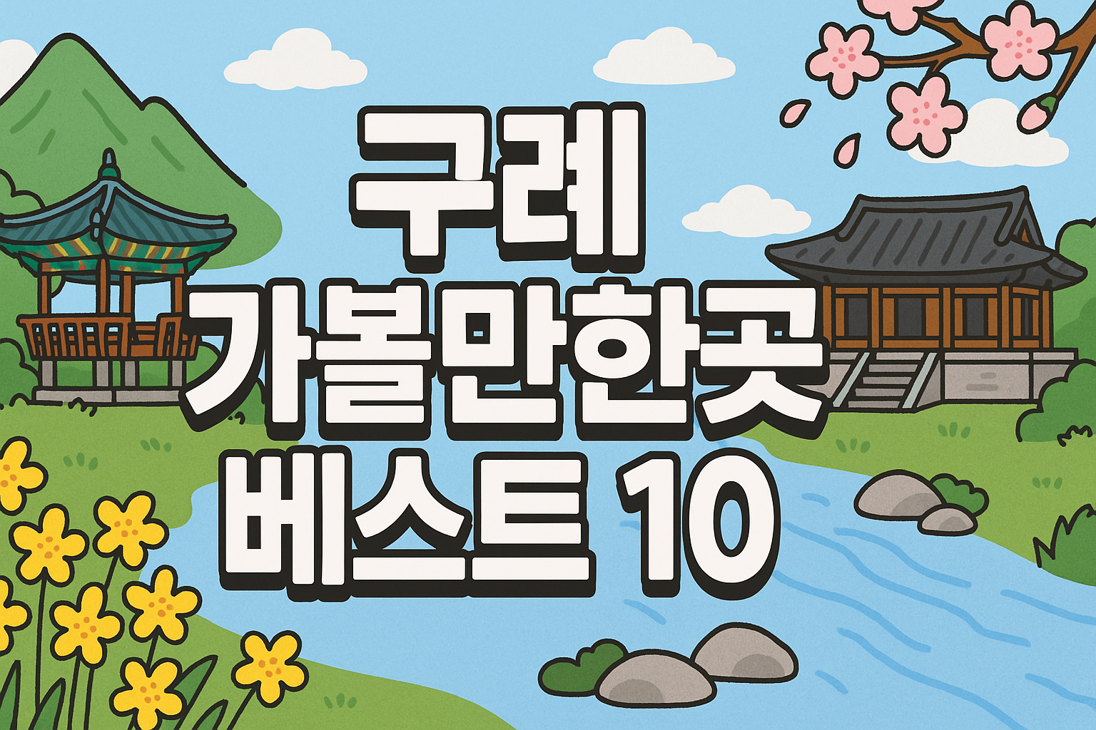 구례 가볼만한곳 베스트 10