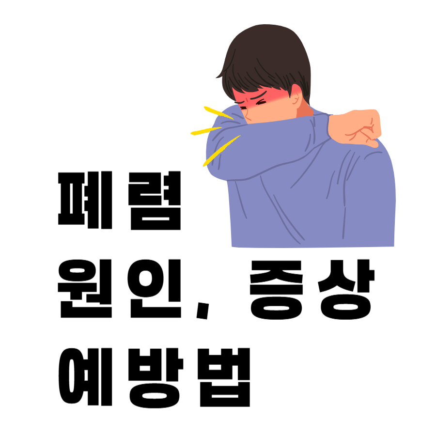 폐렴원인증상예방법
