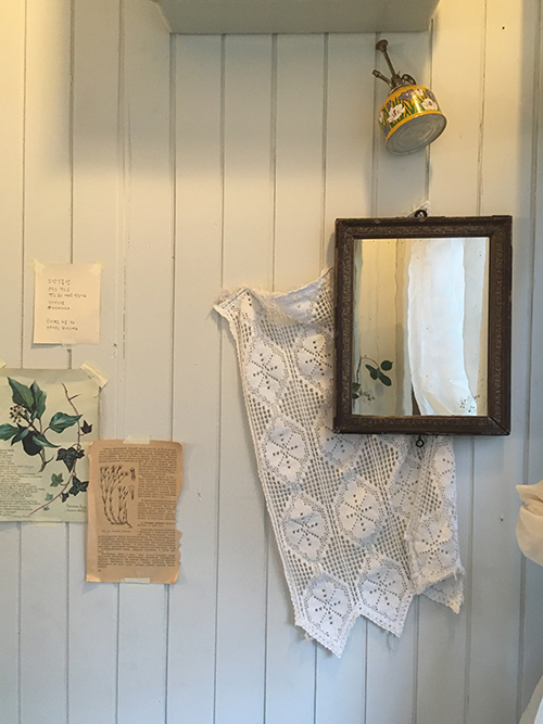 소장식물전-입구-인테리어