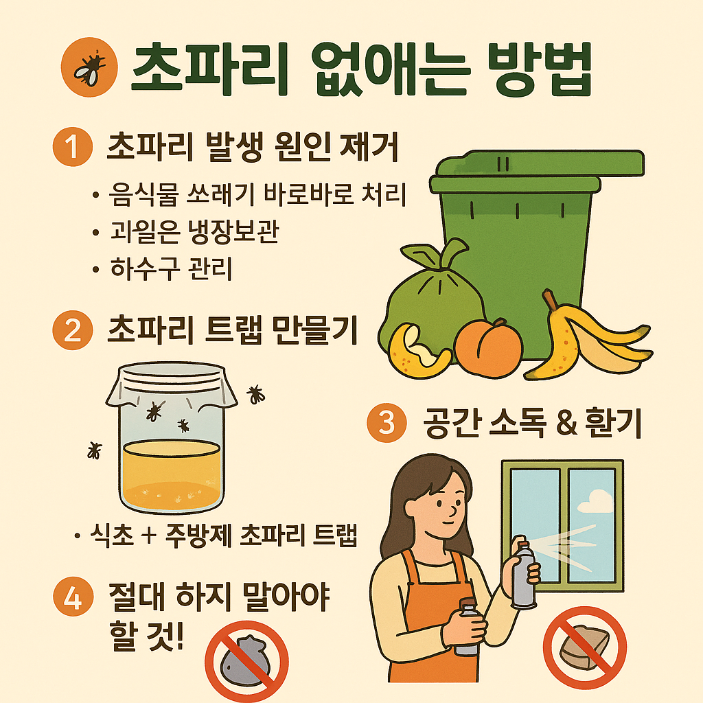 초파리 없애는 방법