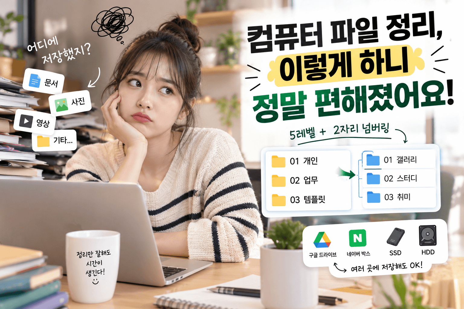 컴퓨터 폴더 정리