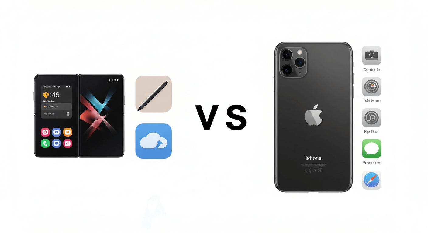 "성능과 소프트웨어: 멀티태스킹 vs 생태계 통합"에 대한 이미지입니다.