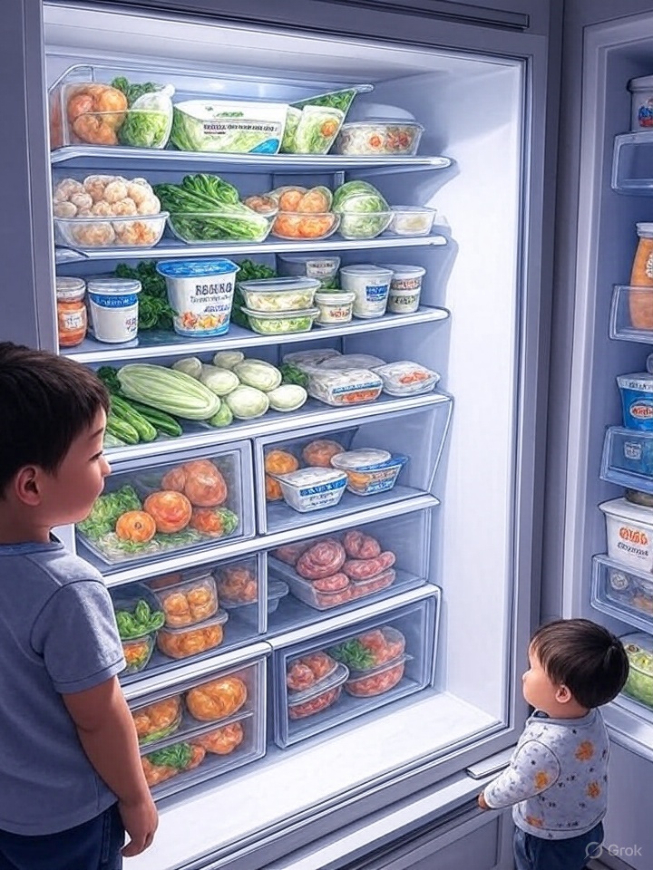 아이 있는 집 냉장고 정리 포인트