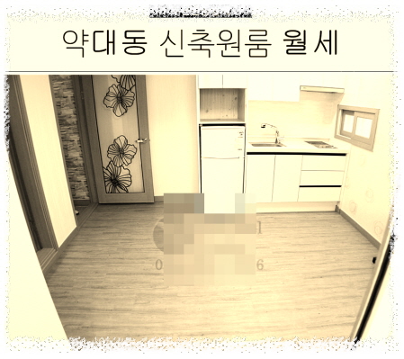 부천약대동원룸