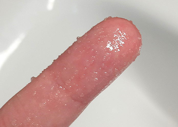 물을 묻히게 된다면?