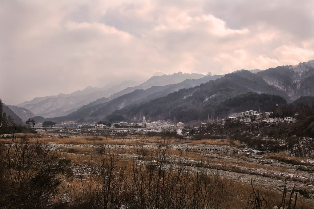 농촌 임야 모습