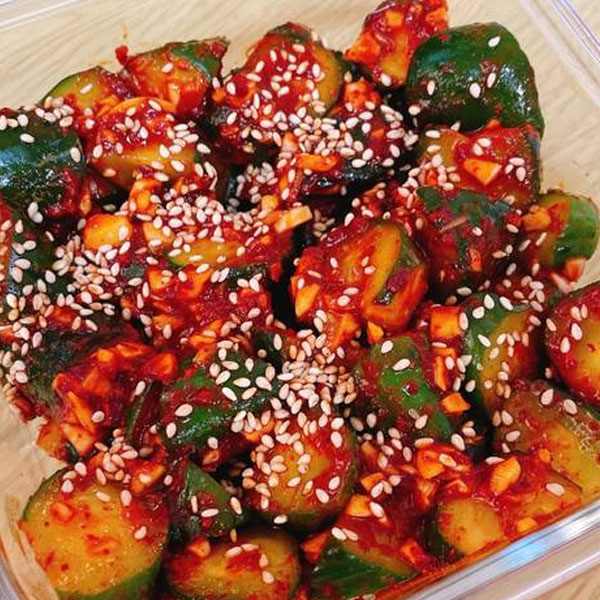 오이무침