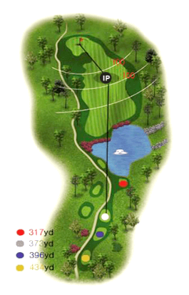 LAKE 코스 1 Hole