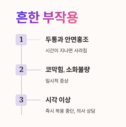 팔팔정 부작용