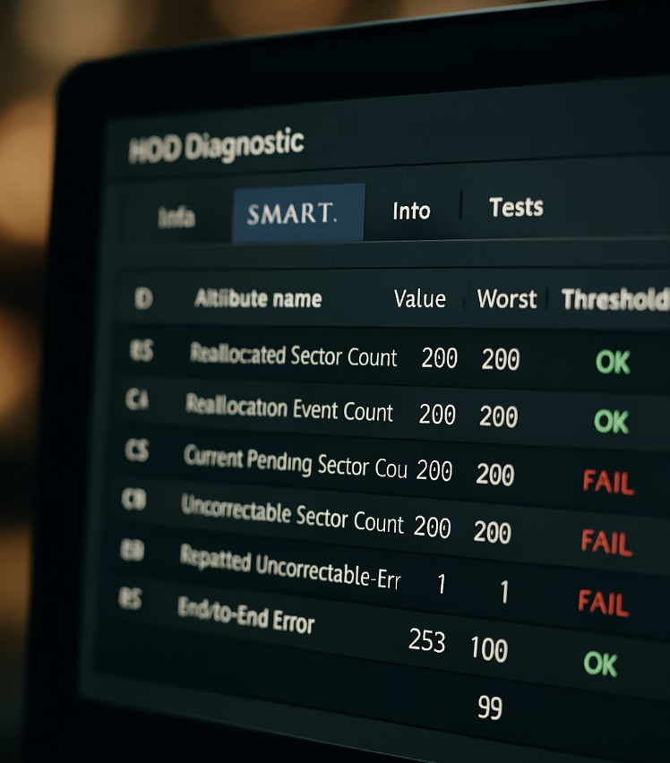 S.M.A.R.T. 핵심 항목&amp;#44; 이것만은 꼭 보세요