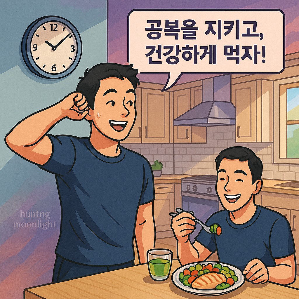 간헐적 단식과 건강식단 병행법