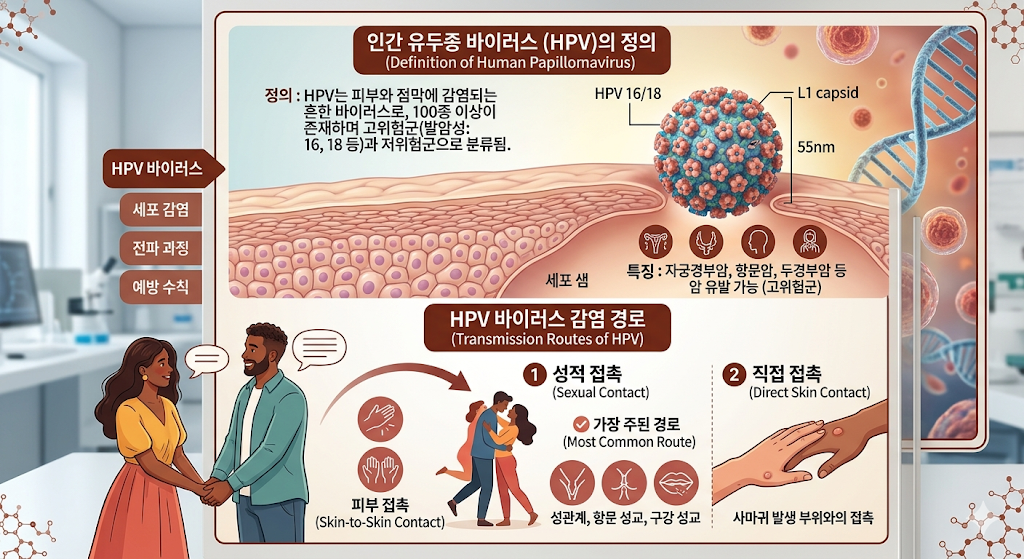HPV 바이러스 증상과 원인 치료법 총정리: 가다실 9가 접종 시기부터 검사 비용까지 전문 가이드
