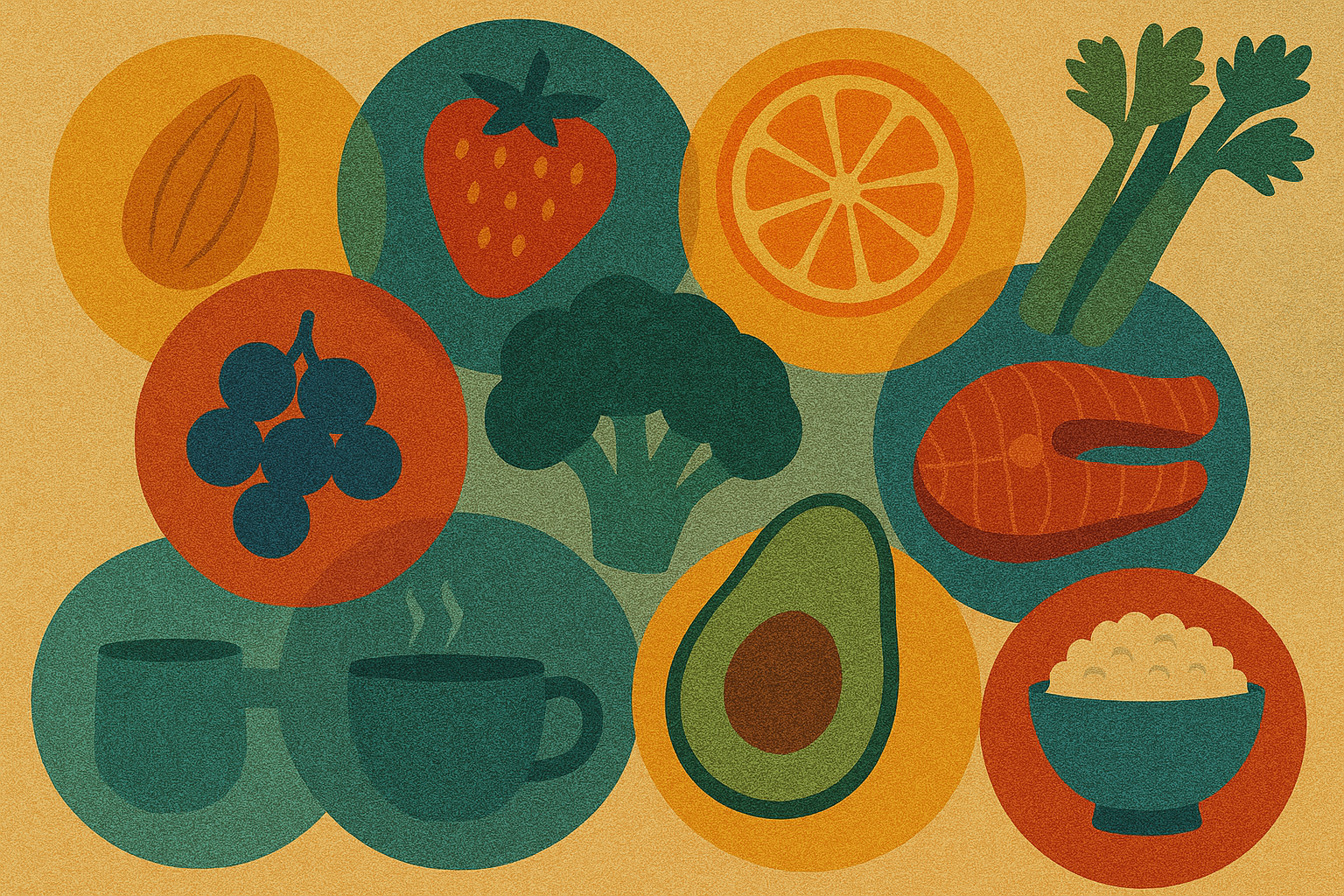 스트레스를 줄여주는 음식 10가지, 과학적 근거는?