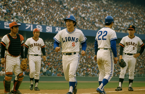 한국 1980년대 야구장 풍경