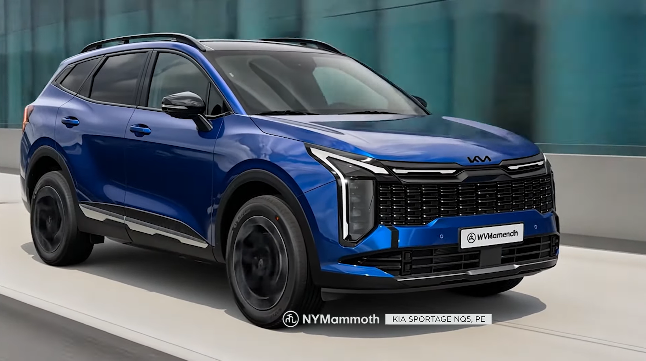 기아 스포티지 페이스리프트 예상도