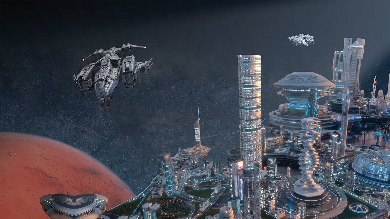 우주 콜로니 상상도