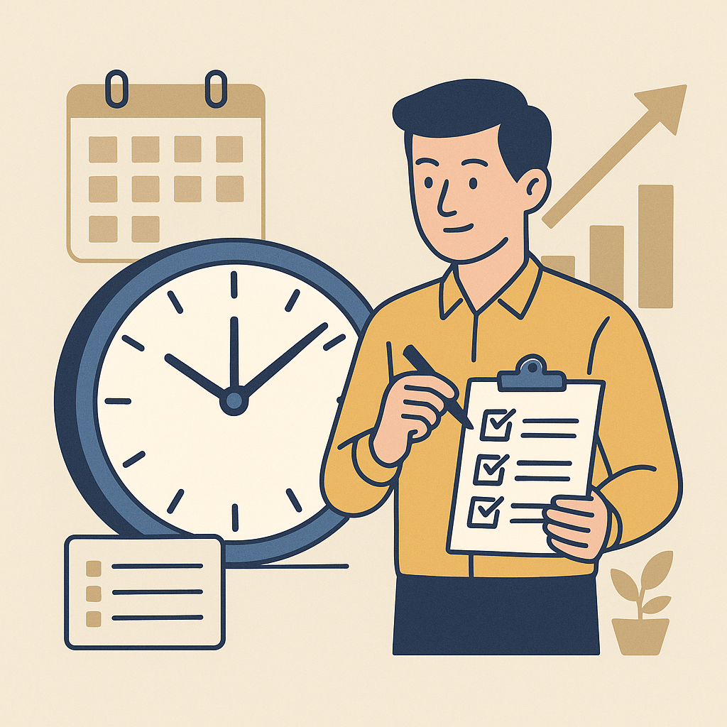 시간 관리 관련 사진