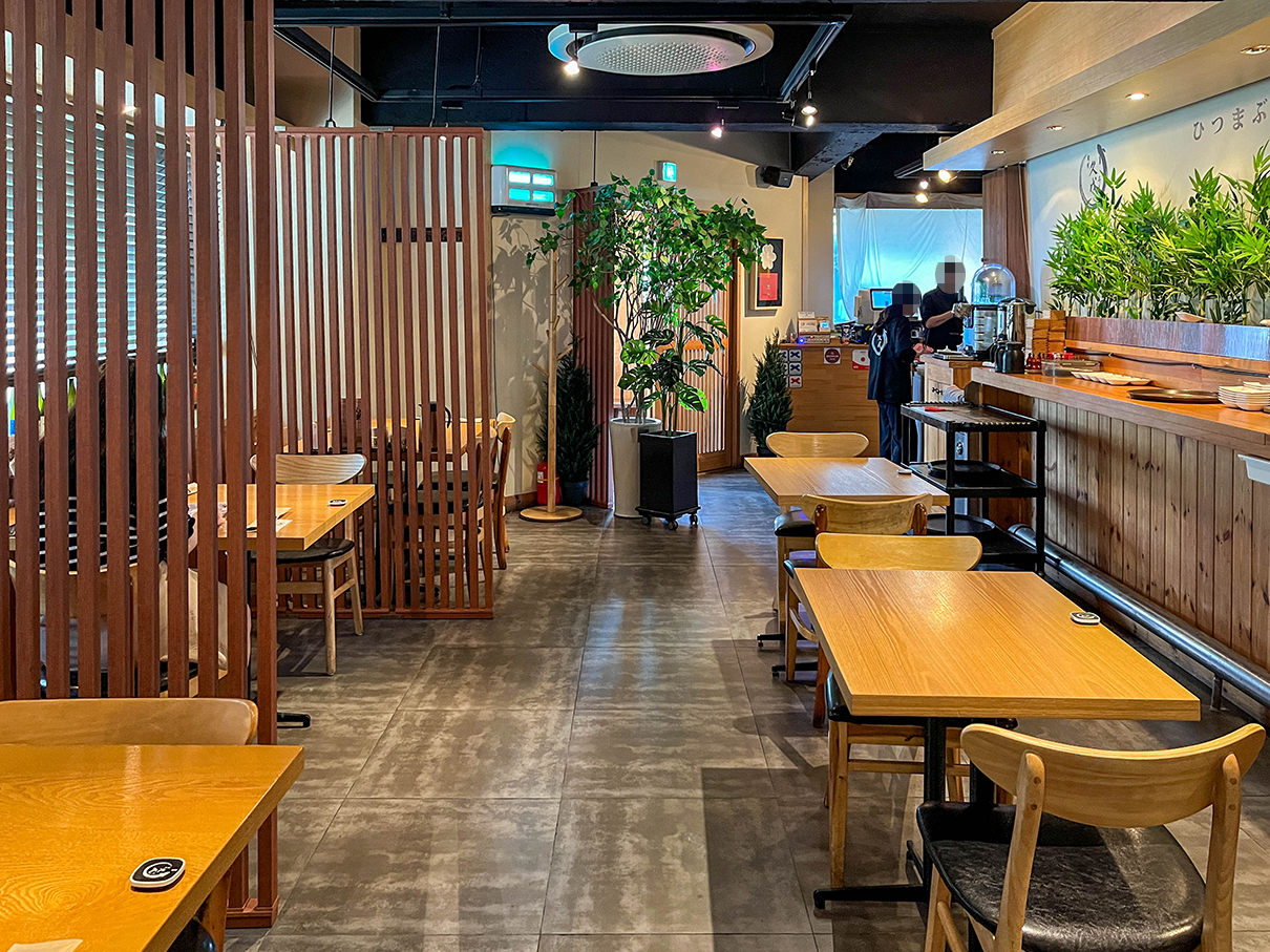 부산 화명동 슌사이쿠보 내부