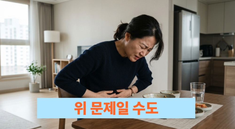 명치 통증 원인