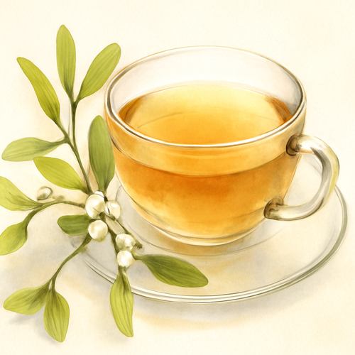 겨우살이차-먹는법