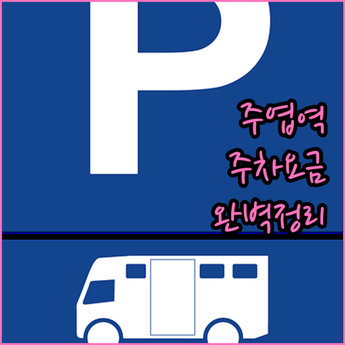 주엽역 주차장 위치별 요금 체계와 스..