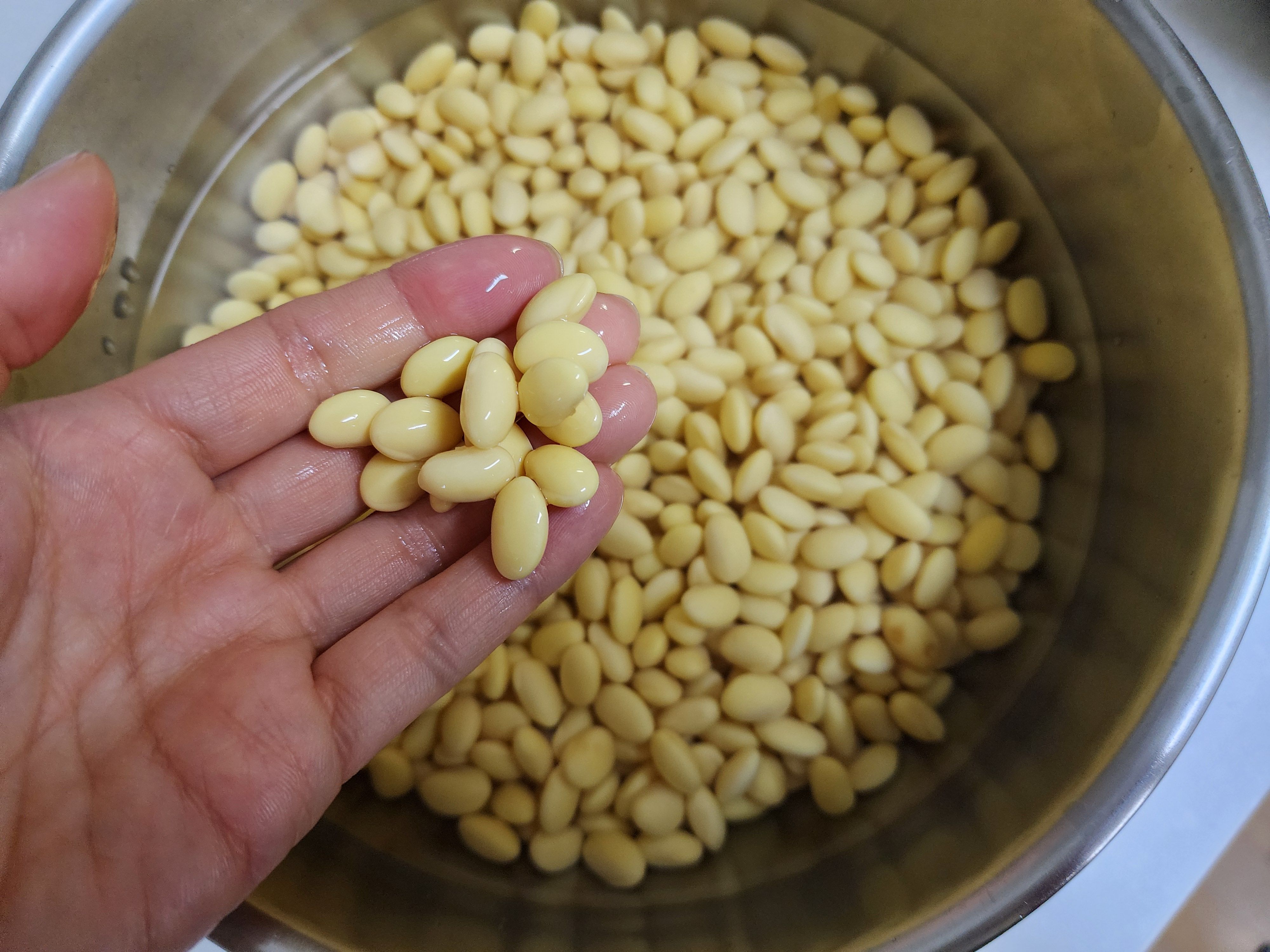 콩물 만들기, 고소하게 콩국수 콩삶기