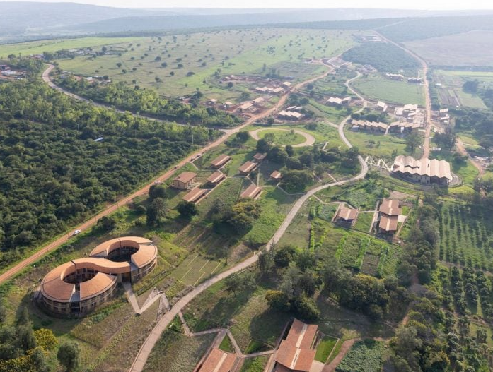 르완다 RICA 캠퍼스 아이소 뷰 사진