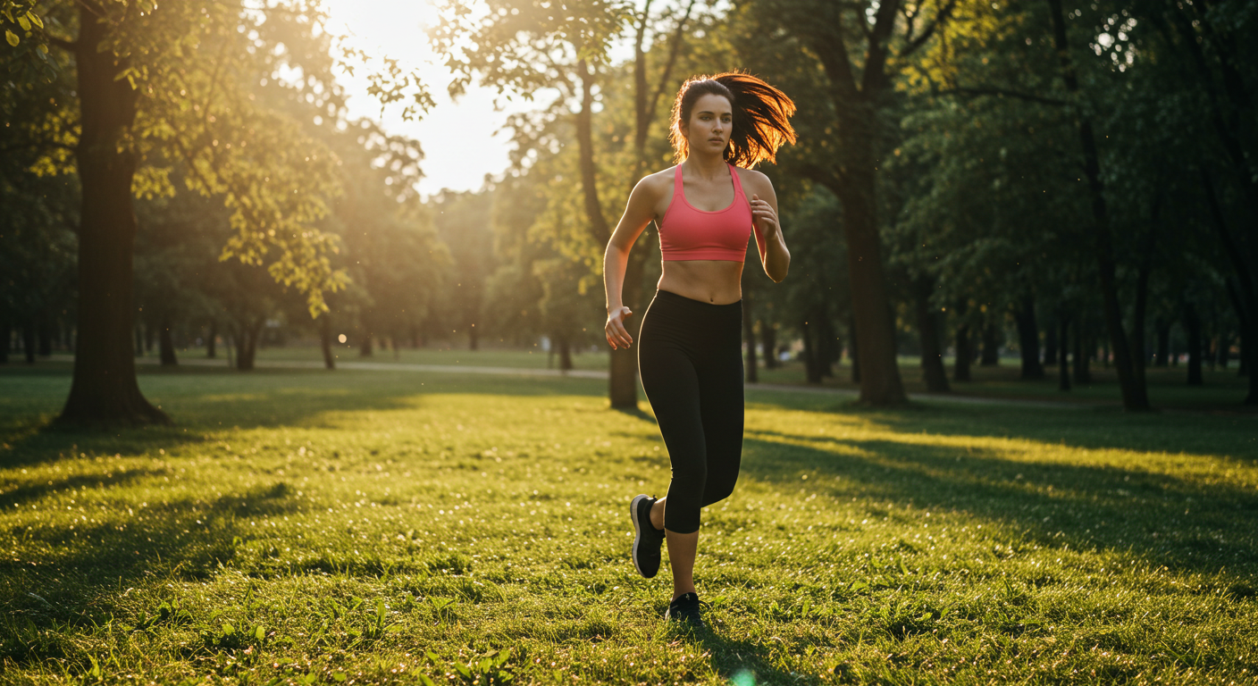 아침 유산소 운동
