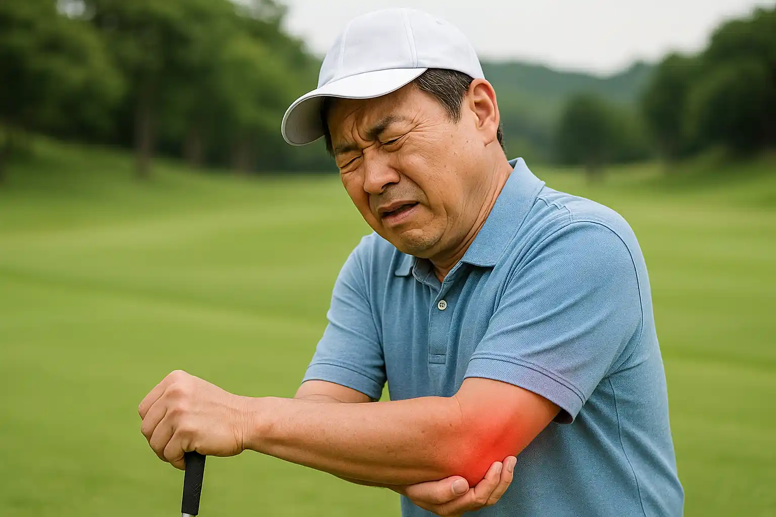 골프엘보우 통증