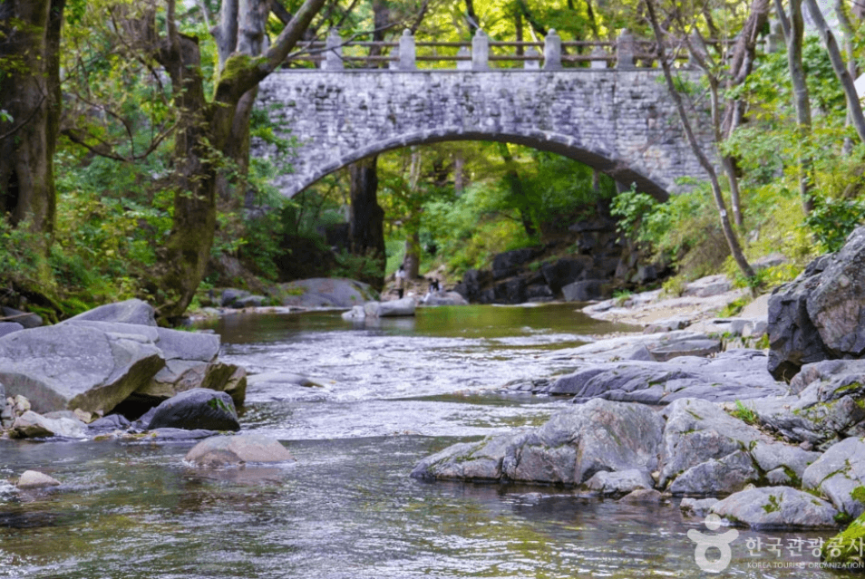 아산시 강당골계곡