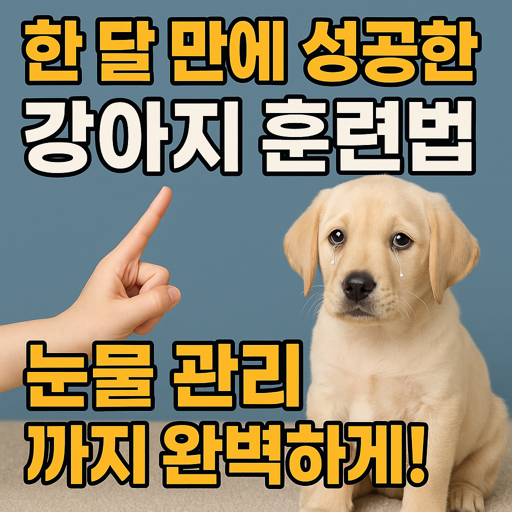 강아지 훈련법
