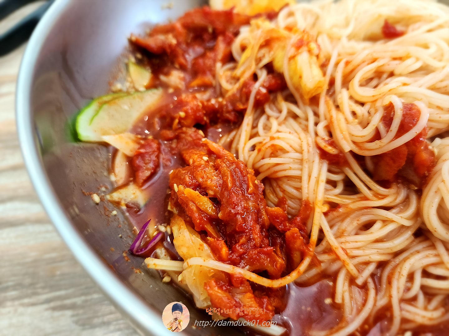 황태비빔국수