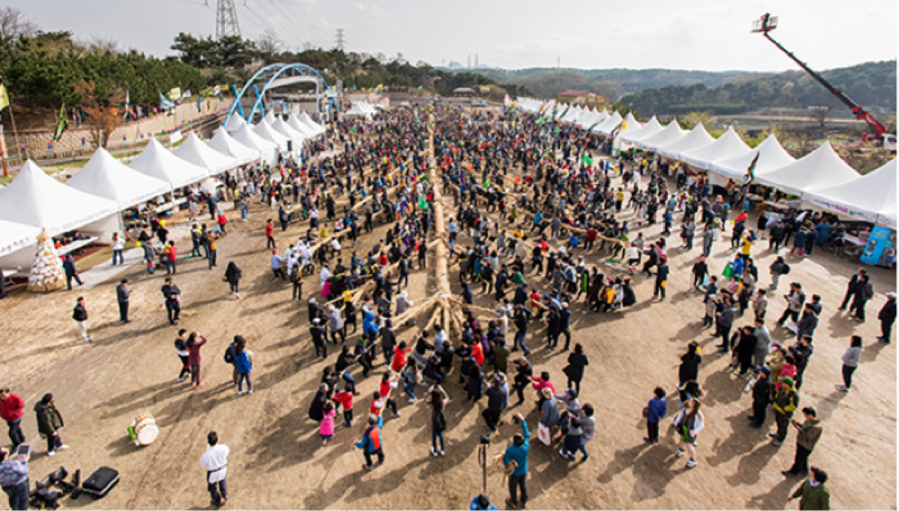 기지시 줄다리기 축제